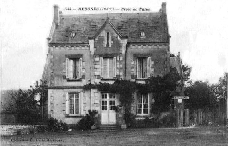 CPA_Heugnes_EcoleFilles