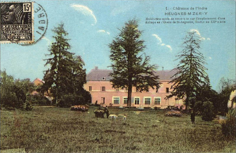 CPA_Heugnes_Chateau Miseray