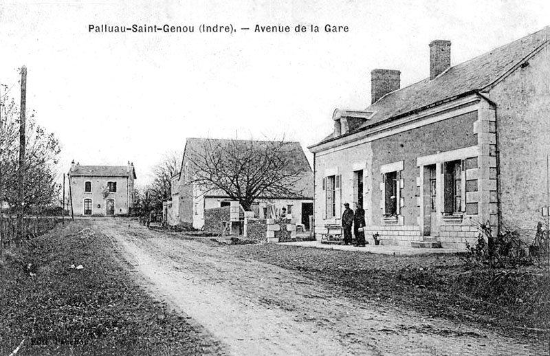 CPA_Palluau_AvenueGare