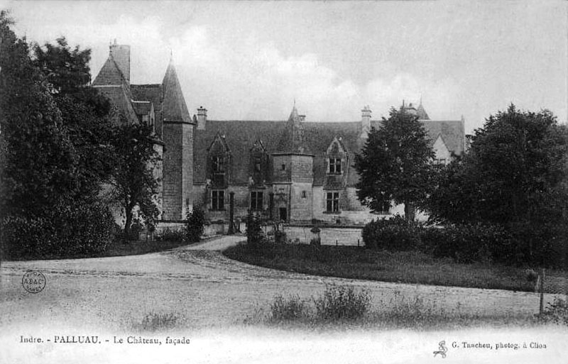 CPA_Palluau_ChateauFaçade