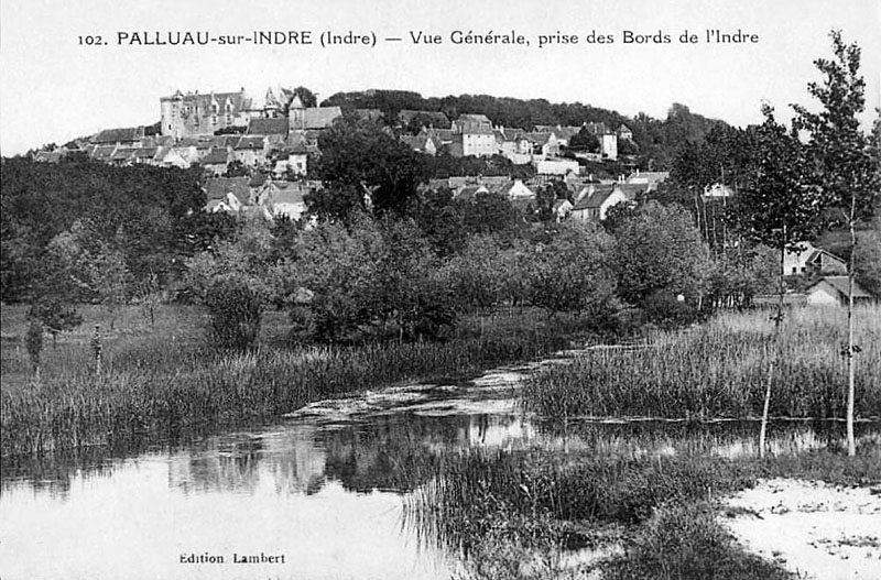 CPA_Palluau_VueGénéraledeIndre