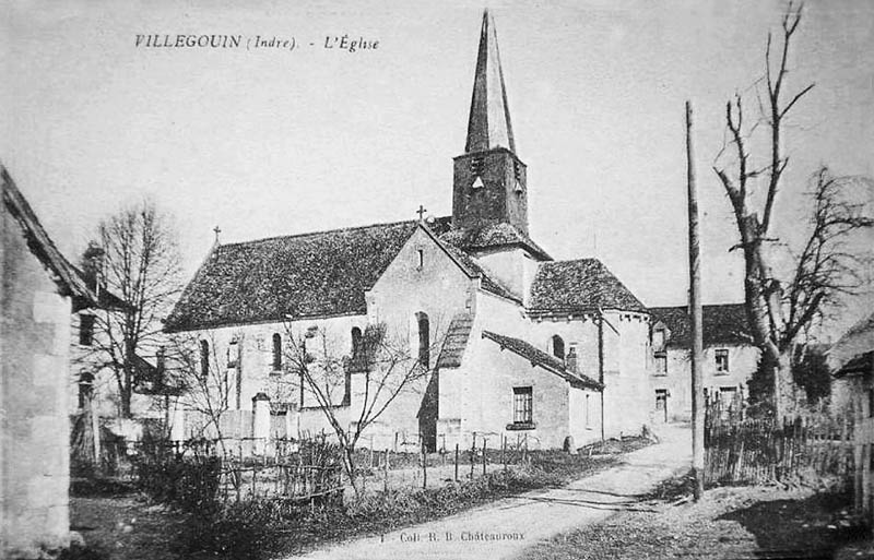 CPA_Villegouin_Eglise3