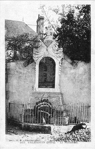 CPA_Villegouin_Monument