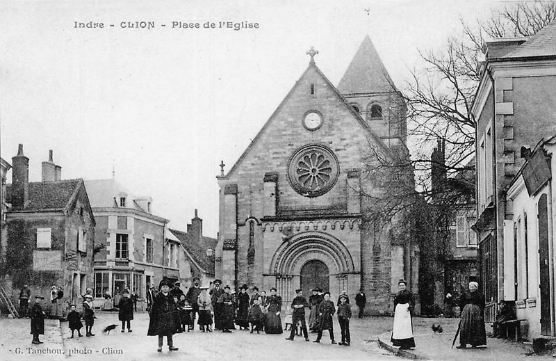 CPA_Clion_placeEglise