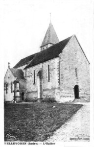 CPA_Pellevoisin_LEglise