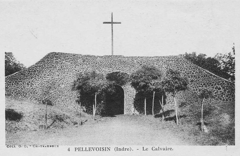 CPA_Pellevoisin_LeCalvaire3