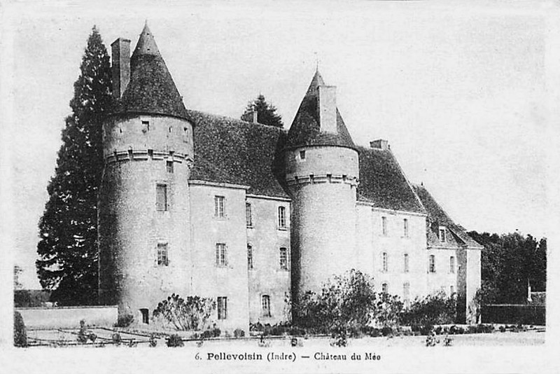 CPA_pellevoisin_ChateauMée5