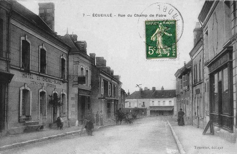 CPA_Ecueille_RueChampFoire6