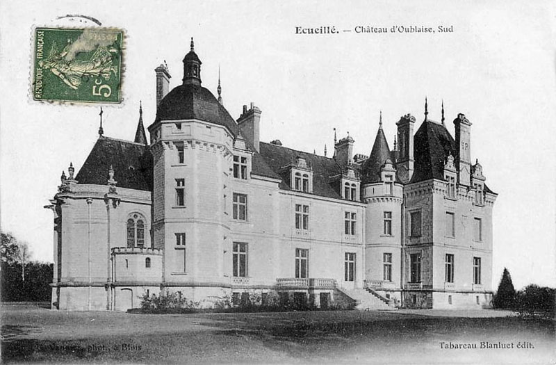 CPA_Ecueillé_ChateauOublaise3Sud