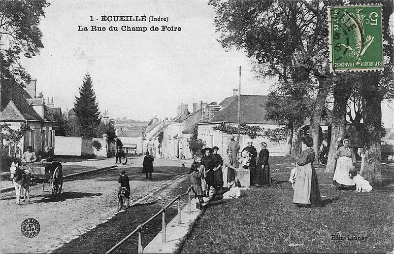CPA_Ecueillé_RueChampFoire3