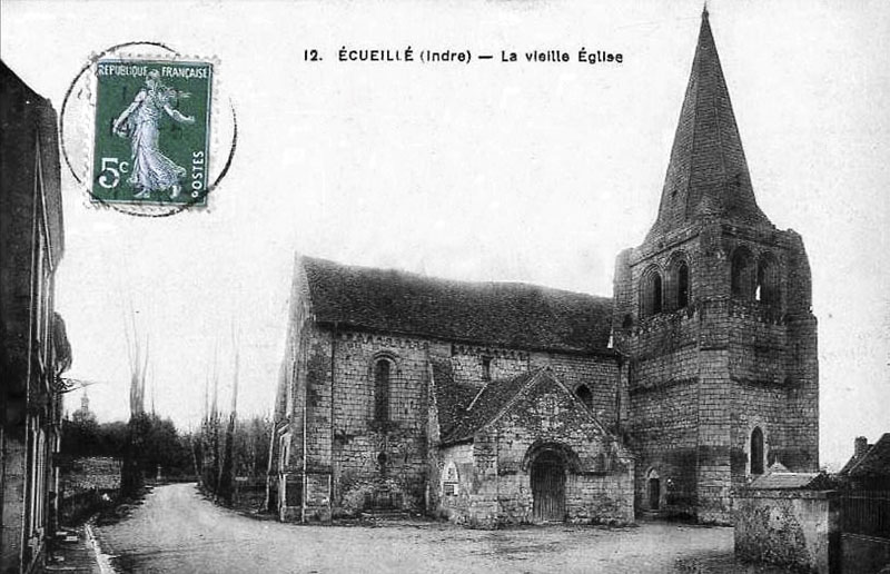 CPA_Ecueillé_VieilleEglise4