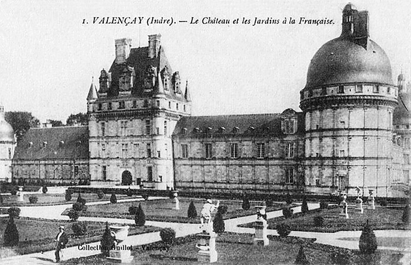 CPA_Valencay_ChateauetJardinsfr2