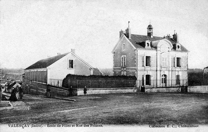 CPA_Valencay_EcoleFilles