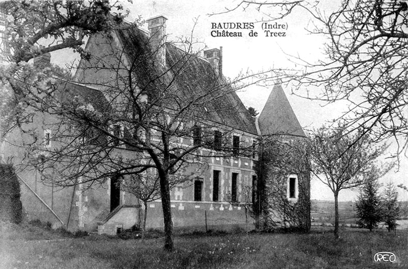 CPA_Baudres_ChateaudeTréez4