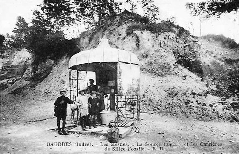 CPA_Baudres_LaSourceCarrieres