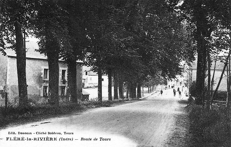 CPA_Fléré-la-Rivière_rteTours