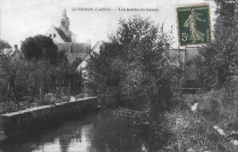 CPA_SaintGenou_BordsCanal