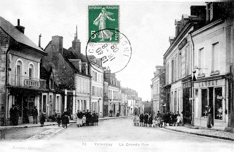 CPA_Valençay_GrandeRue