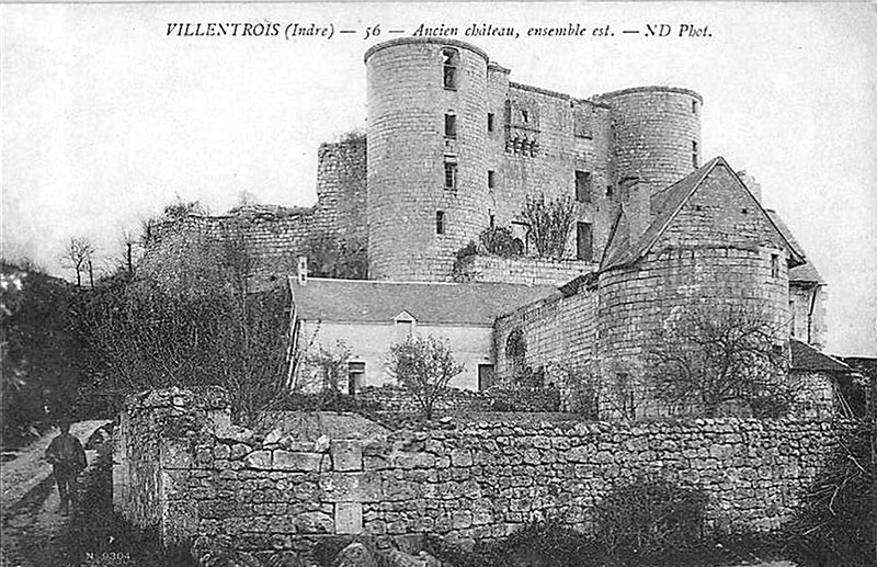 CPA_Villentrois_Ancien.Chateau.Est_