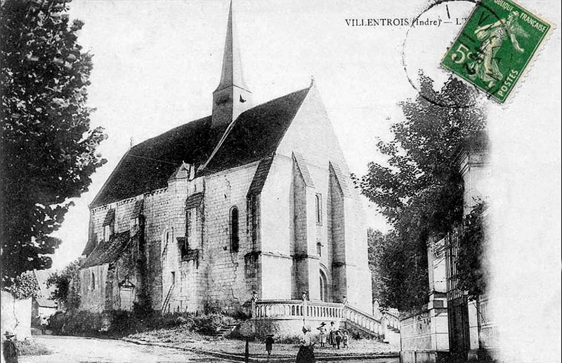 CPA_Villentrois_Leglise