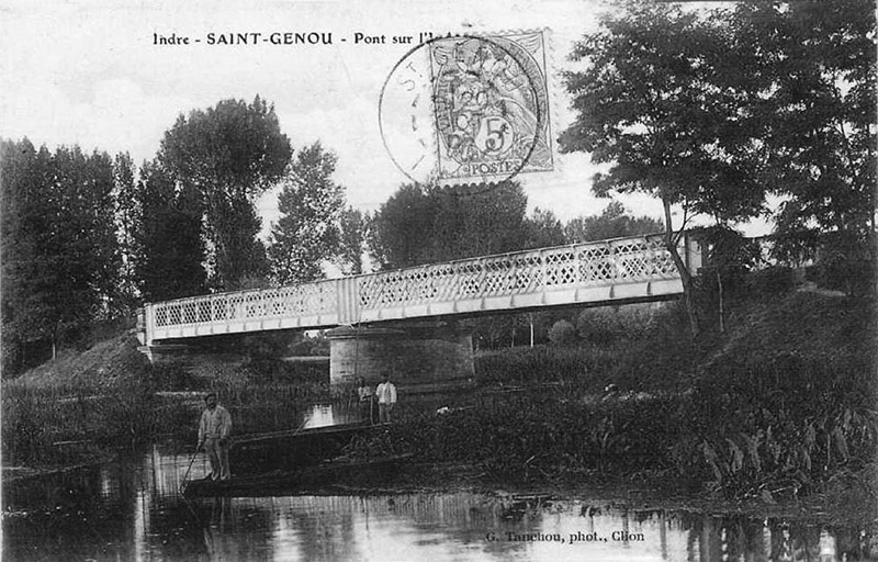 CPA_SaintGenou_PontIndre