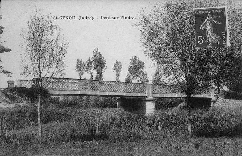 CPA_SaintGenou_PontSurIndre2