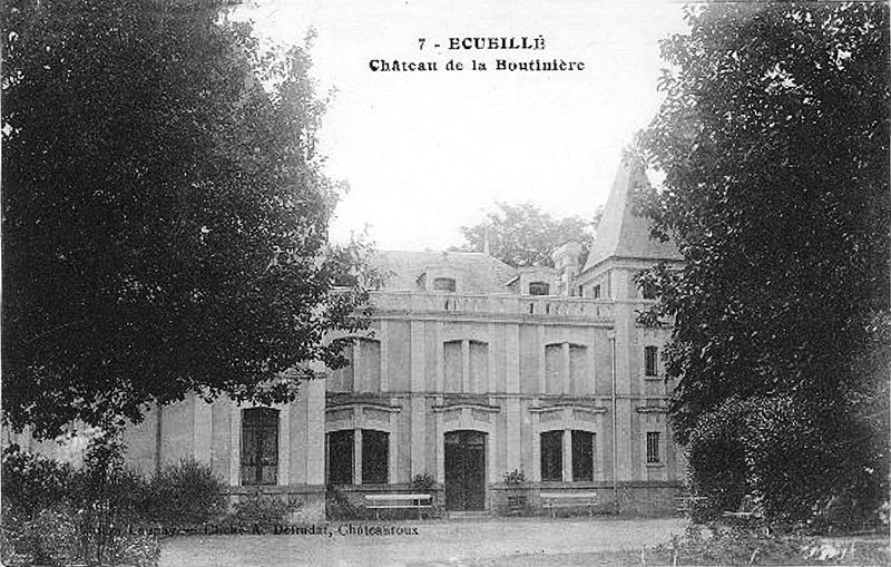 CPA_Ecueillé_ChateauBoutinière2